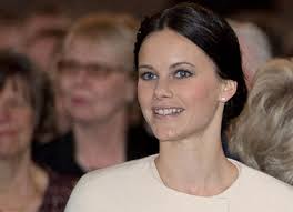 Sofia Hellqvist auprès de la famille royale lors du te-deum à la cathédrale  de Stockholm