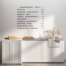 Magnet Letters Menu Display Wall Mount Cafe Menu Board Etsy In 2020 Cafe Menu Boards Cafe Interior Bakery Design