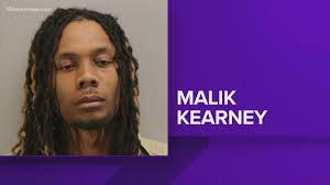 Malik Kearney has trial for allegedly hitting officer with car