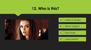 If you paid attention in history class, you might have a shot at a few of these answers. Teen Wolf Quiz Name All The Characters Scuffed Entertainment