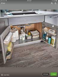 50 Small Kitchen Docot Ideas To Maximize The Space Ideas Under Kitchen Sinks Under Kitchen Sink Storage Kitchen Sink Storage