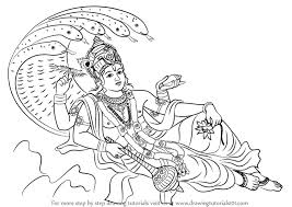Step By Step How To Draw Lord Vishnu Drawingtutorials101 Com Vishnu Drawings Pictures To Draw Learn how to draw these cool and simple easy things to draw with step by step tutorials that show you exactly how. step by step how to draw lord vishnu