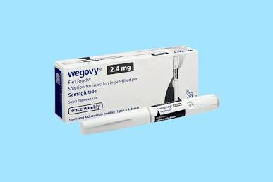 Wegovy 2.4 mg single-dose pre-filled injection pen, AI generated