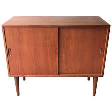 Only 1 available and it's in 2. Mid Century Modern Small Teak Credenza Or Storage Cabinet Denmark 1960s For Sale At 1stdibs