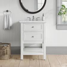 Buy products such as design element marian 24 inch single sink bathroom vanity with top at walmart and save. Farmhouse Rustic 24 Inches Bathroom Vanities Birch Lane