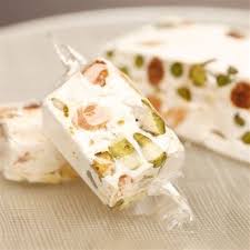 Red, white and green colors in each individually wrapped treat. Image Result For Brach S Nougat Candy Recipes Candy Recipes Homemade Nougat Recipe Candy Recipes