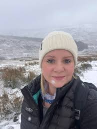 What a morning trudging through snow and ice to get to the top of Pen Y  Fan. I loved every second even if I did have frozen snow blasted in my face