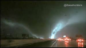 Live storm radar updates, local weather news, national weather maps. Tornado Crossing Interstate 30 In Garland Texas Illuminated By A Power Download Scientific Diagram