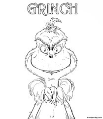 #drseuss' how the grinch stole christmas #grinch color model cel (mgm, 1966). Grinch Ausmalbilder Drucken Fur Kinder Kostenlos