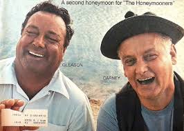 One of my favorite photographs of Gleason and Carney together