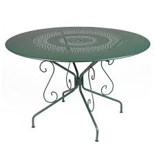 O 117 Cm Montmartre Table Outdoor Furniture Steel Dining Table Metal Garden Table Outdoor Furniture