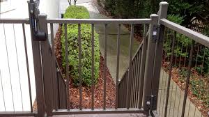 This kit includes all the hardware required to build a sliding gate, the perfect choice for tight spaces. Deck Gates Metal Gate Hinges Decksdirect