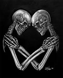 Underneath We Re All The Same Dark Fantasy Human Rights Skeleton Gothic Horror Pastel Artwork Skull Art Dark Fantasy Pastel Artwork