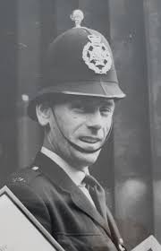 Salford City Police In the yard at The Crescent Police Station front to  rear Jack Pears, Norman Parry, Ian Johnson ( who left the Police to go into  local Politics) Idwal Jones,