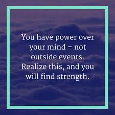 You Have Power Over Your Mind Mind Wonders