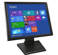 17" Touch Screen Monitor With HDMI