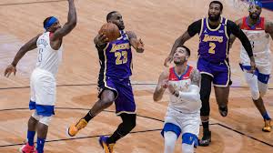 The game starts at 7:30 p.m. James Scores 25 Tweaks Ankle As Lakers Top Pelicans 110 98 Abc News