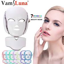 New Derma Light Professional Led Light Therapy Mask Skin Care Anti Aging Acne Ebay