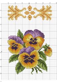 Kanavice Masa Ortusu Ornekleri 2 Cross Stitch Flowers Floral Cross Stitch Cross Stitch Embroidery
