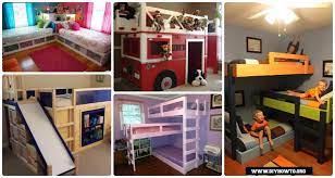 A very detailed triple bunk bed plan #16. Diy Kids Bunk Bed Free Plans Picture Instructions