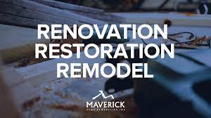 Our home remodeling company in maryland offers everything from exterior remodeling, windows and roofing, to gutter upgrades, siding, and insurance restoration. Renovation Vs Restoration Vs Remodel Maverick Home Remodeling Inc Kitchen Bathroom Remodeling General Contractor Renew Your Home Littleton Co
