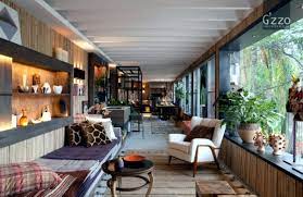 Modern residential house in africa with a balcony, a fence and a gate. Galeazzo Offers Furnishing Idea For Patio In African Style Interior Design Ideas Ofdesign