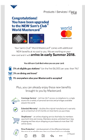 Sam's club® mastercard® or sam's club® credit card is issued by synchrony bank. Sam S Sync Dc Mc Upgrading To World Mastercard Myfico Forums 5232772