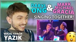 Vocal Coach YAZIK reacts to Daryl Ong & Mark Michael Garcia