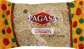 Alphabet pasta, also referred to as alfabeto and alphabetti spaghetti in the uk, is a pasta that has been mechanically cut or pressed into the letters of . Amazon Com Pagasa Pasta Alphabets 7 Oz Grocery Gourmet Food