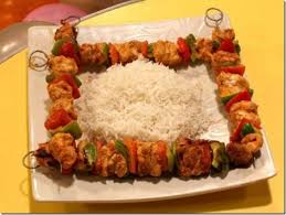 Espetada Chicken Is A Famous Nandos Recipes In Whcih Chicken And Vegetables Thread On Skewer And It Serves With Rice Recipes Chicken Recipes Espetada Recipe