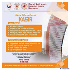 Contoh surat lamaran kerja kasir adalah contoh lamaran pekerjaan terbaru yang akan admin. Rsu Wiradadi Husada Purwokerto Membuka Lowongan Pekerjaan Dengan Posisi Kasir Di Bulan Juli 2021