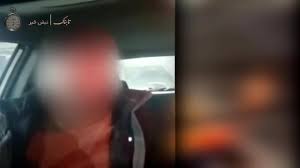 جزئیات برهنه شدن یک زن روی ماشین پلیس در اتوبان صیاد شیرازی مشهد از زبان  همسر او ویدئو