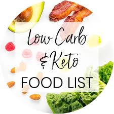Low Carb Keto Food List With Printable Pdf