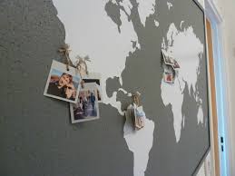 Tableau De Chasse De Voyage Les Mimines De Sialla Carte Du Monde Deco Decoration Mur Tableau Carte Du Monde