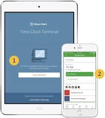 Our crew time card app makes it easy. Free Employee Time Clock Software And Attendance App When I Work Time Clock Attendance App Business Office Design