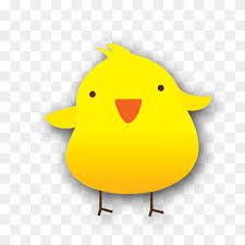 Download Cute Little Yellow Chicken Yellow Chick Cartoon Png Pngwing