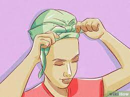 Where do you wrap your hair around your head? 3 Ways To Wrap Your Hair In A Scarf For Bed Wikihow