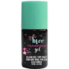 Moo Gel Transform This Led Top Coat Will Work With Your Regular Nail Polishes For Longer Lasting Manicures Nails Nailart Gel Gelpolish Manicure Pedicu