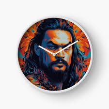 Jason Momoa Clocks for Sale