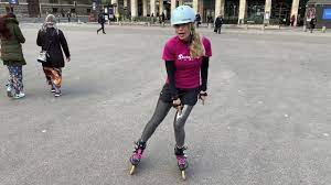 Como Patinar Com Equilibrio Pra Iniciantes Em Patins Inline Youtube
