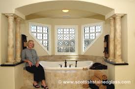 Add a beautiful beveled, leaded, or privacy glass window to your bathroom today! Leaded Beveled Glass Windows For Privacy Elegance In Your Kansas City Bathroom Kansas City Stained Glass