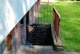 Next, i checked to make sure the old brackets had been screwed to wall studs by tapping a. Basement Stairs Railing Rust Free Photo On Pixabay