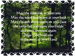 It is a time during which families gather and remember friends near and far. 45 Irish Blessing Wallpaper On Wallpapersafari