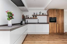 keuken wit met hout keuken keuken idee keuken ontwerpen