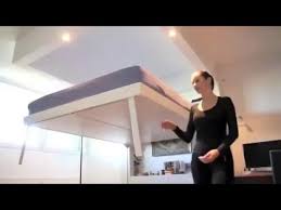Lit Au Plafond Voga Lift Bed Www Ravvie Fr Youtube