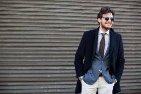 Riccardo Pozzoli During Newyork Fashion Week