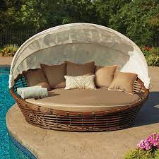 Melbourne Daybed With Premium Sunbrella Fabric Sam S Club Relaxing Bedding Sunbrella Fabric Cushions Deep Seating