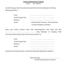 Tidak dipungkiri pada saat ini masih banyak orang yang masih minat untuk melangsungkan pernikahan siri. Download Contoh Surat Nikah Siri Dari Penghulu Yang Baik Dan Benar