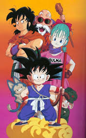 Goku Bulma Puar Oolong Yamcha And Roshi Dragon Ball Dragon Ball Art Anime Dragon Ball