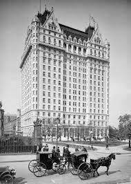 Another View Of The Plaza Hotel Around The Time It Was Built 1907 View Is Looking West From 5th Ave Around 58th St Plaza Hotel Vintage New York Nyc History